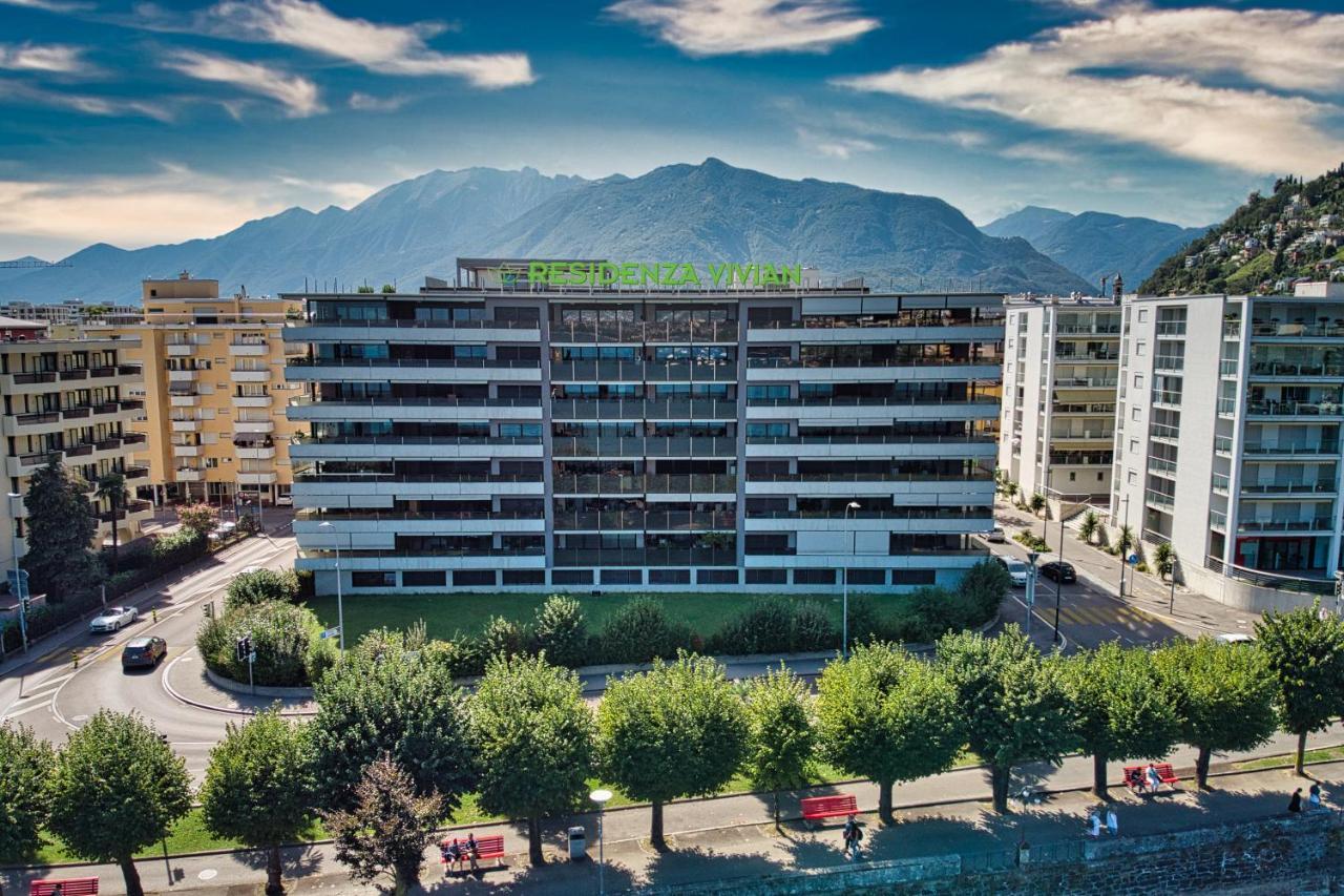 Residenza Vivian Deluxe Apartments Locarno Extérieur photo